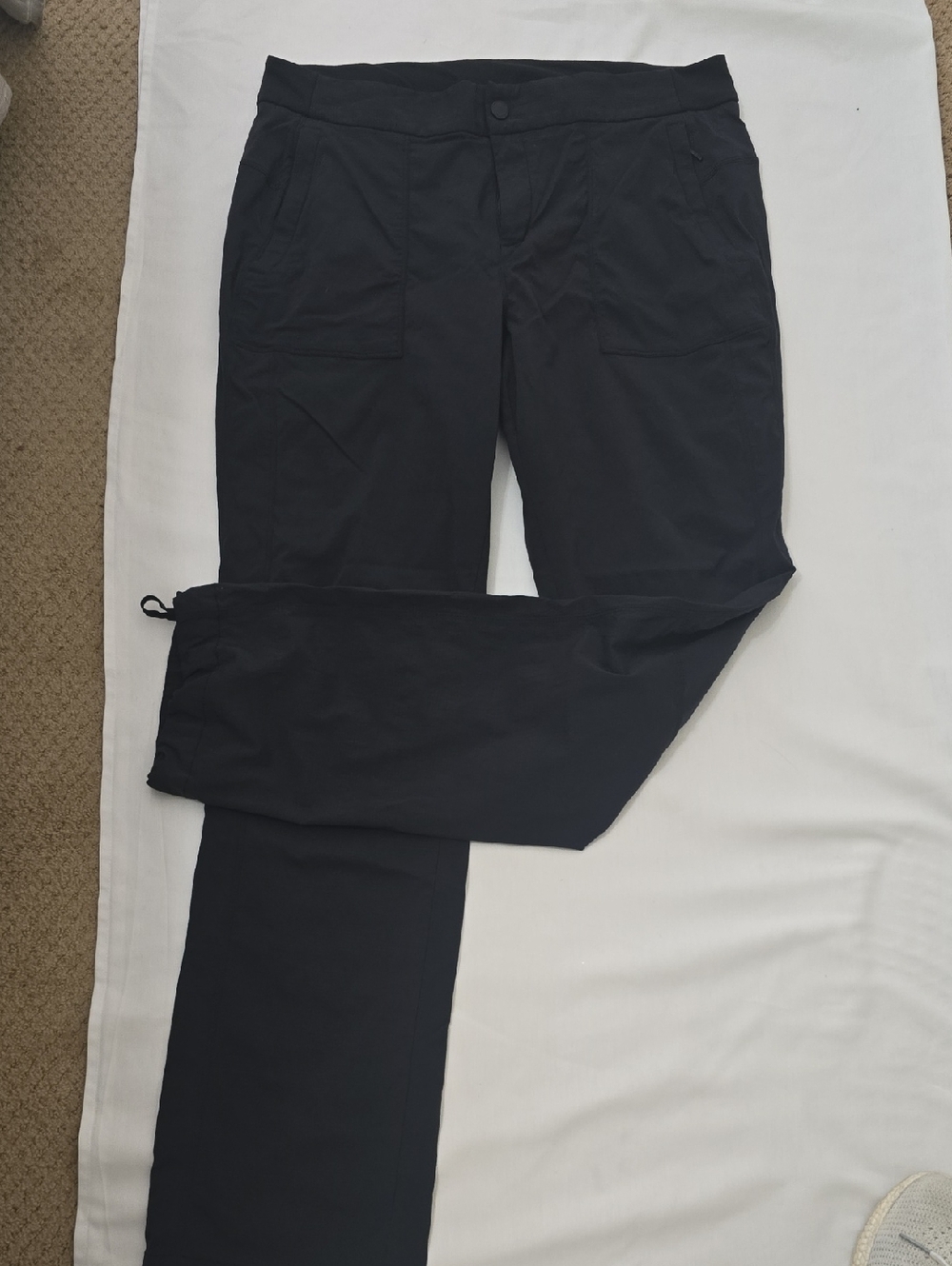 Athleta Black Track‎ Pants 16T